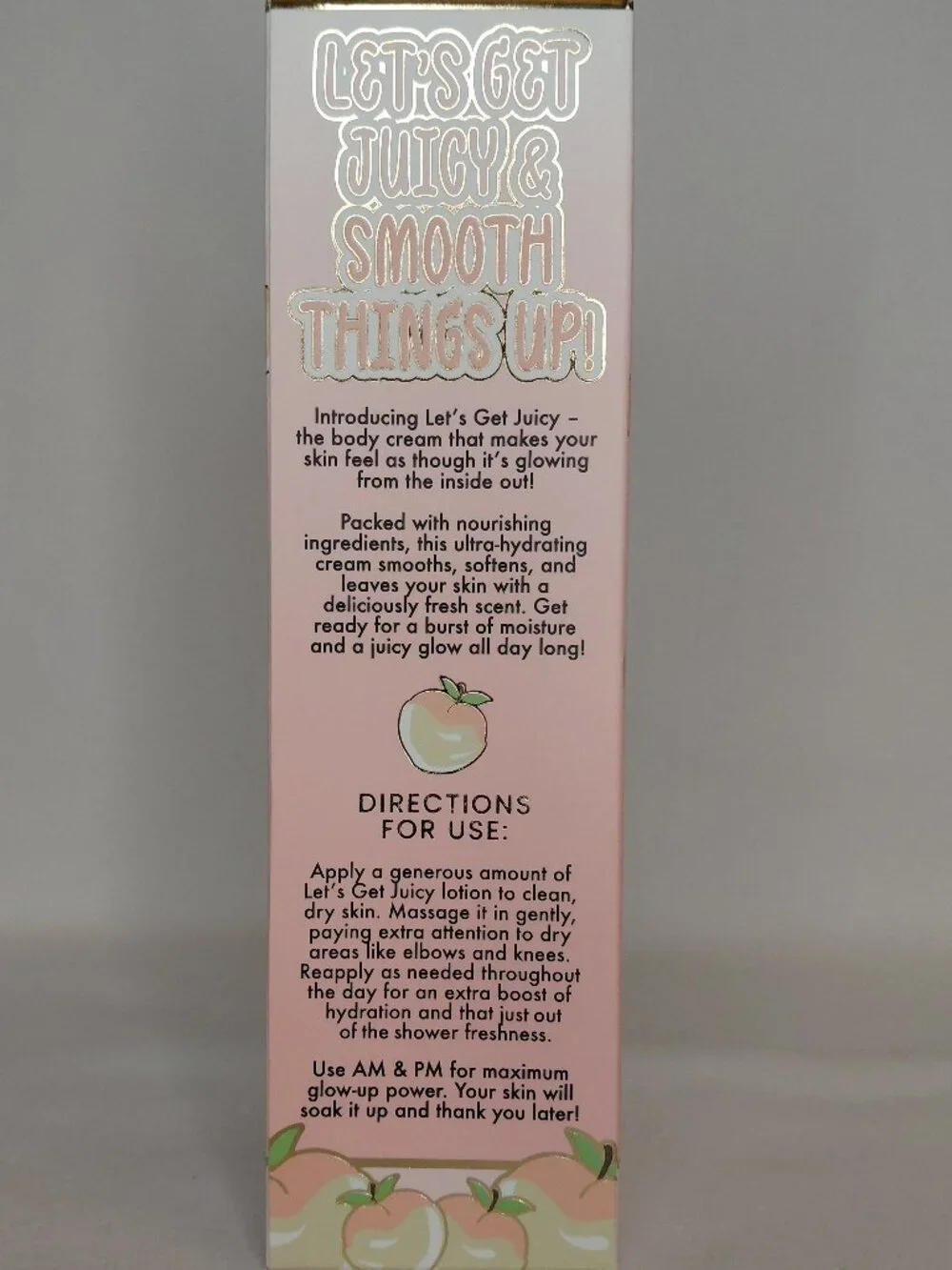 P.Louise - Let's Get Juicy Peaches and Cream Body Lotion